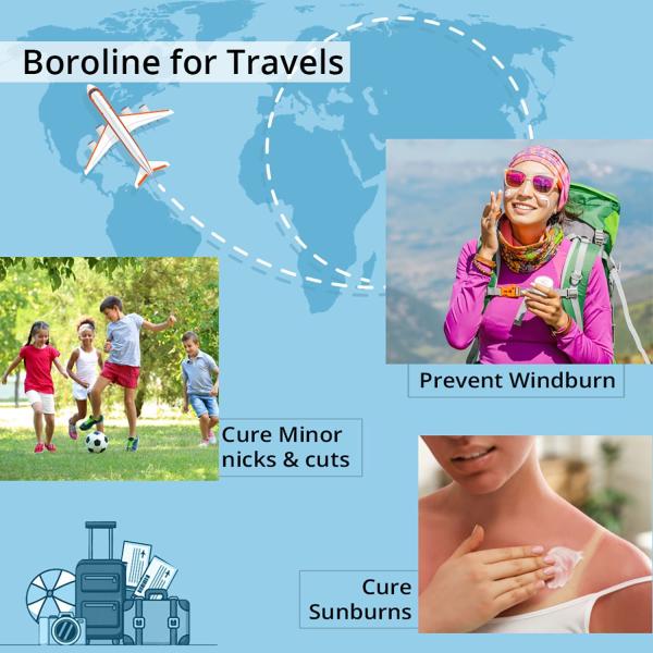 Boroline Antiseptic Ayurvedic Cream (Pot) 100 g - Wound/Burns