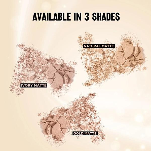 Revlon Touch & Glow Powder - Ivory Matte 12 Gm - Compact Powder