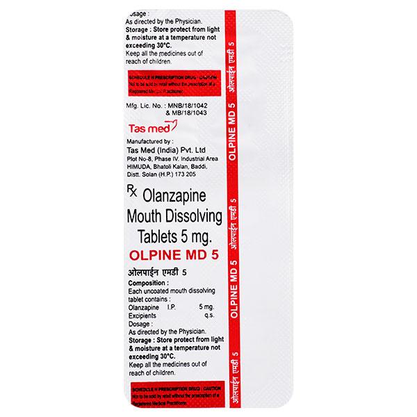 Netmeds | OLPINE MD 5MG TABLET 10'S