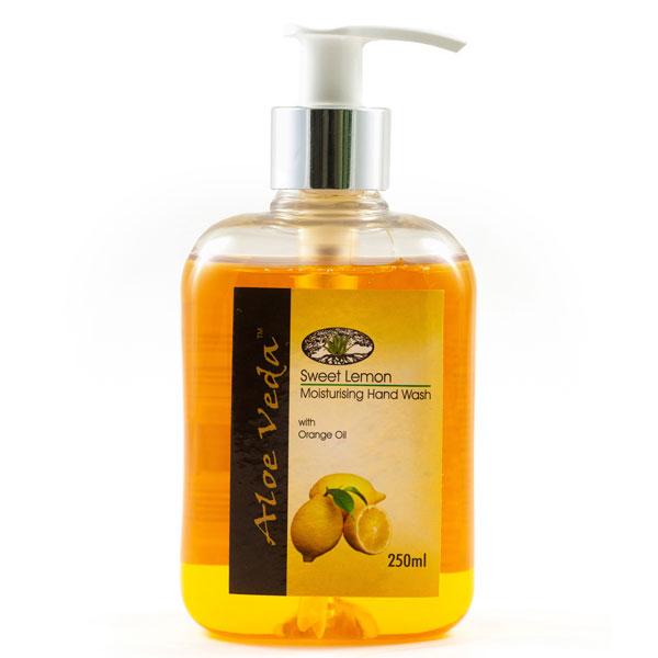 Netmeds | Aloe Veda Handwash - Orange & Sweet Lemon Oil 250 ml