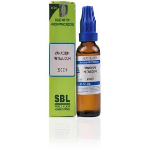 SBL Vanadium Metallicum 200C Liquid 30 ml - Speciality Medicine