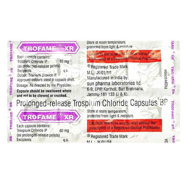 Netmeds | Trofame XR Capsule 10'S