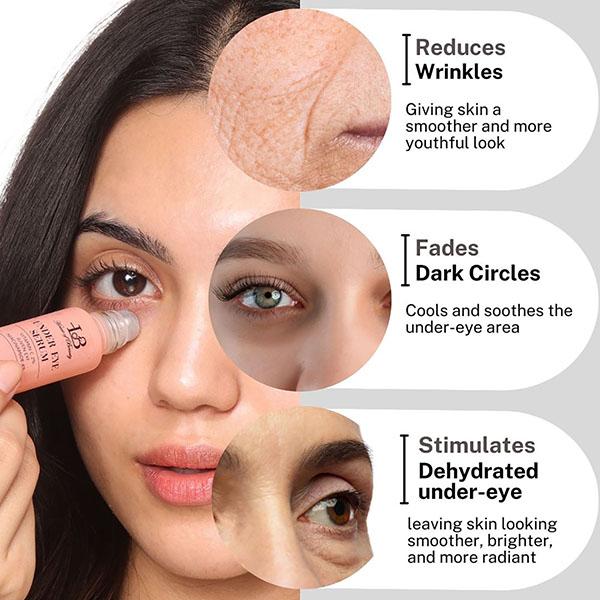 House of Beauty Under Eye Serum For Dark Circles & Hydrating Undereyes with Niacin & Vit-C 15ml - Under Eye Creams & Serums