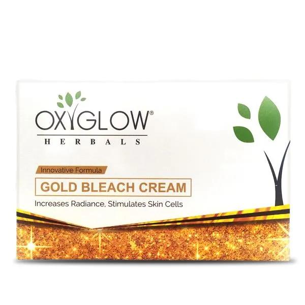 Netmeds | Oxyglow Face Bleach Cream - Gold 50 gm
