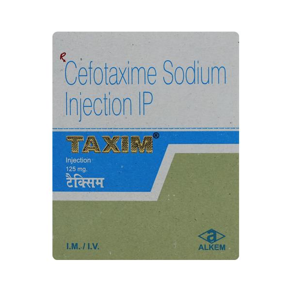 Taxim 125mg Injection 1's - Bacterial Infections-Cep