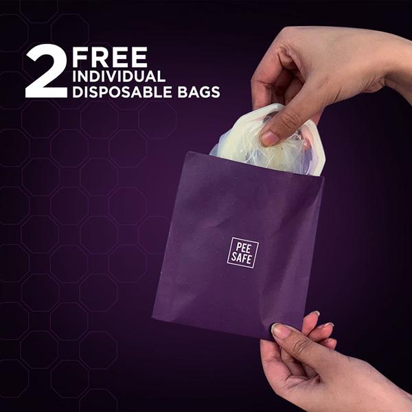 Pee Safe Domina Female Condom (pack of 2) 1's - Plain/Flavoured Condoms