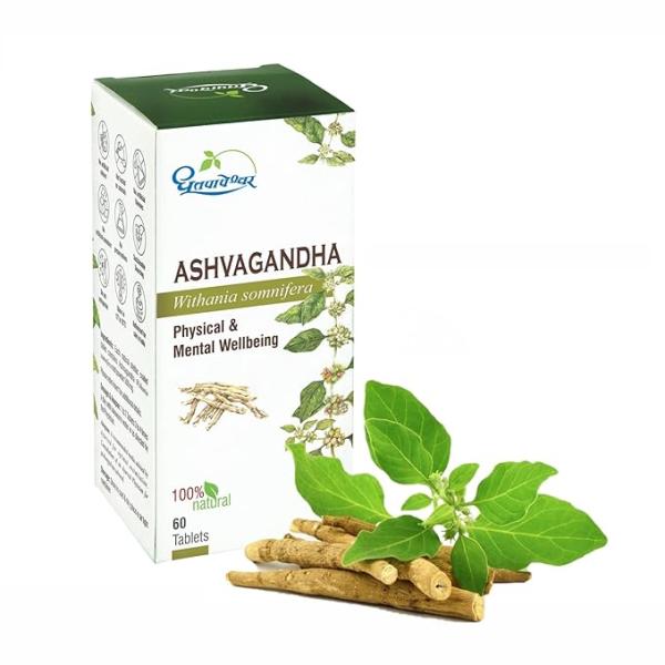 Netmeds | Shree Dhootapapeshwar Ashvagandha Tablet 60's