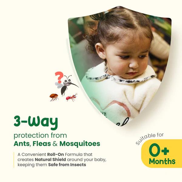 Mother Sparsh Anti Insect Fabric Roll-On 12 ml - Mosquito Repellent