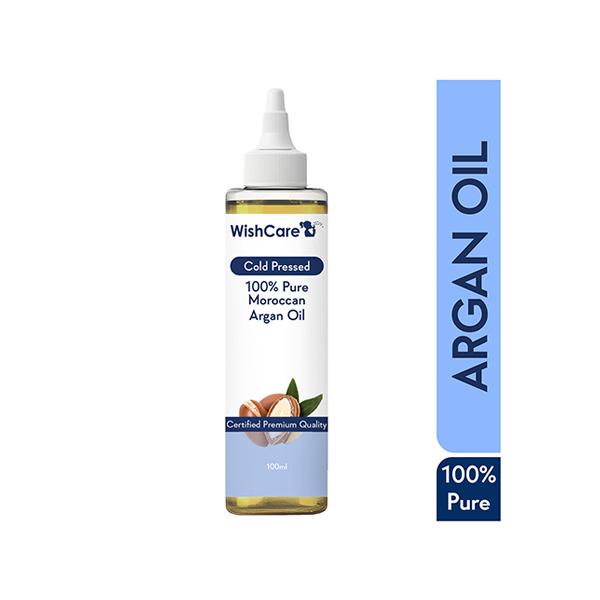 Netmeds | WishCare 100% Pure Cold Pressed Natural Moroccan Argan Oil 100 ml