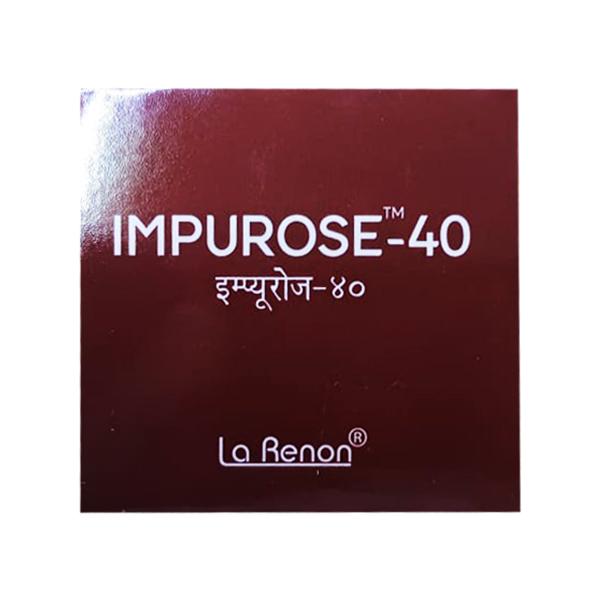 IMPUROSE 40 Tablet 10's - High Cholesterol-Dys