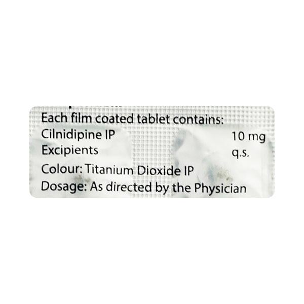 CILAPRESS 10 Tablet 10's - Hypertension-Cal