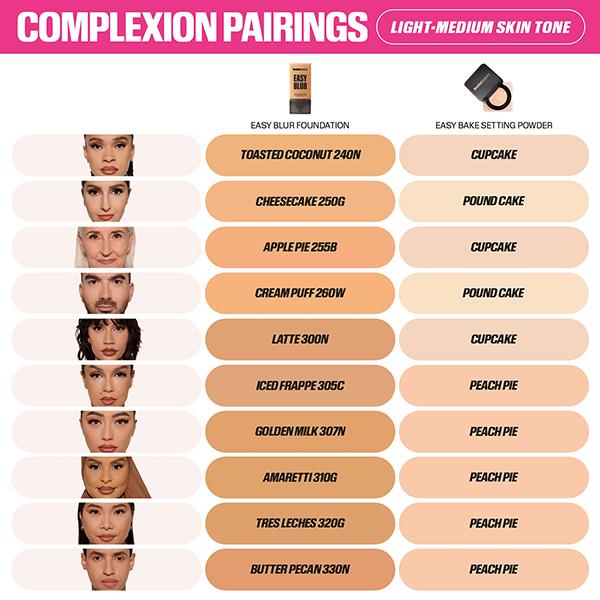 Huda Beauty Easy Blur Natural Airbrush Foundation Tresleches 320G 30 ml - Foundation