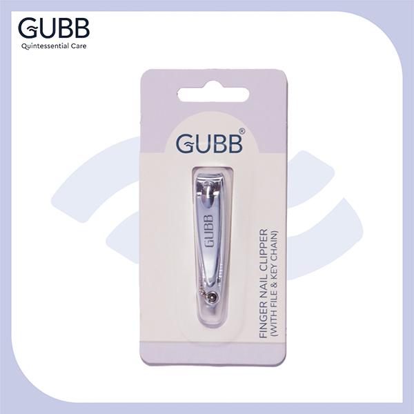 Gubb Finger Nail Clipper with File, Key Chain Easy -To -Use Long Lasting 1's - Nail Care