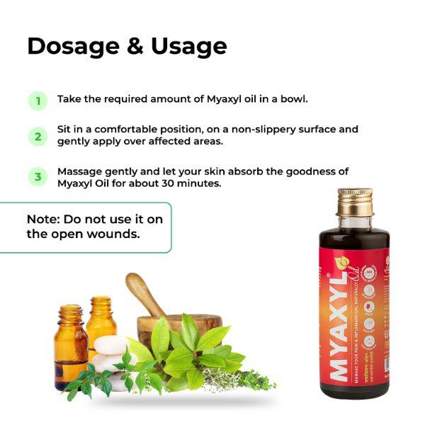 Kerala Ayurveda Myaxyl Ayurvedic Pain Relief Oil 200 ml - Pain Relief (Ayush)