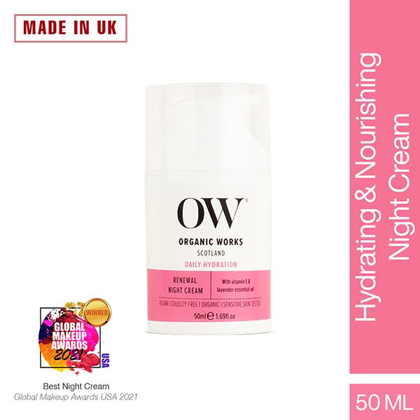 Organic Works Renewal Night Cream 50 ml