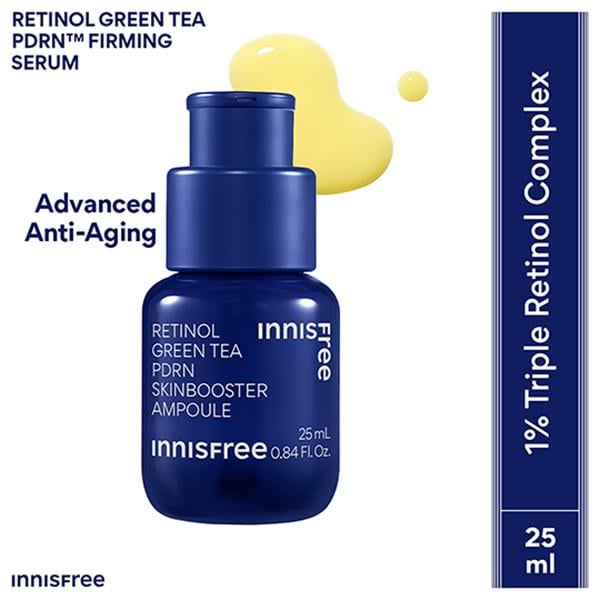 Netmeds | Innisfree Retinol Green Tea PDRN Skinbooster Ampoule 30 ml