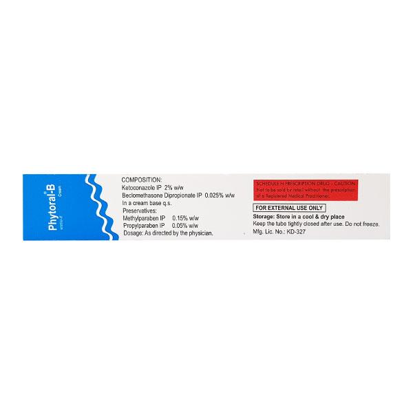 Phytoral B Cream 15gm - Skin Infections-Tps