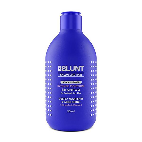 Netmeds | Bblunt Intense Moisture Shampoo with Jojoba and Vitamin E Deeply Nourishes & Adds Shine 300ml