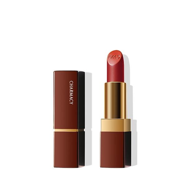 Netmeds | Charmacy Milano Soft Satin Matte Lipstick (Red Salsa) 3.8 gm