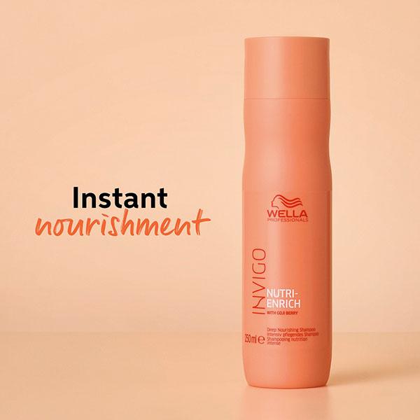 Wella Professionals Invigo Nutri Enrich Deep Nourishing Shampoo (for Dry and Hair) 250ml - Shampoos