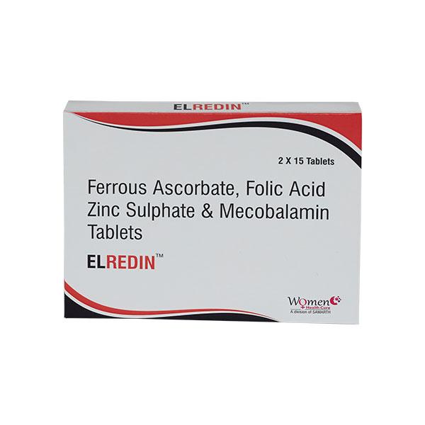 Elredin Tablet 15'S - Supplements-Vam