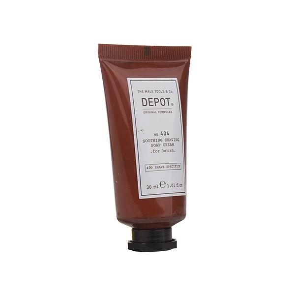 Depot 404 Soothing Shaving Soap Cream (For Brush) 30 ml - Shaving Creams