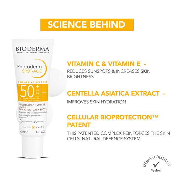 Bioderma Photoderm Spot Age SPF 50+ Cream 40 ml - Face Creams