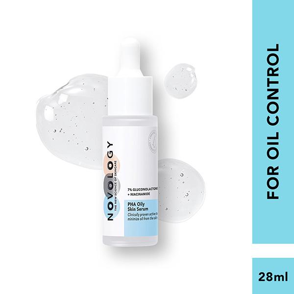 Novology PHA Serum for Oil Control With 7% Niacinamide + Gluconolactone 28 ml - Face Serum
