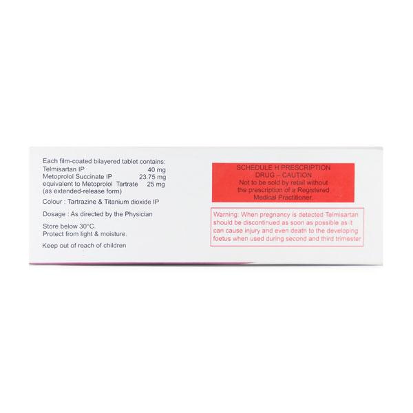 TEL Revelol 40/25mg Tablet 10'S - Hypertension-Ang
