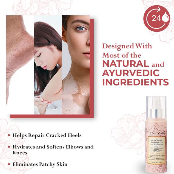 Aloe Veda Aloe Calamine Soothing Lotion 200 ml - Lotions & Creams