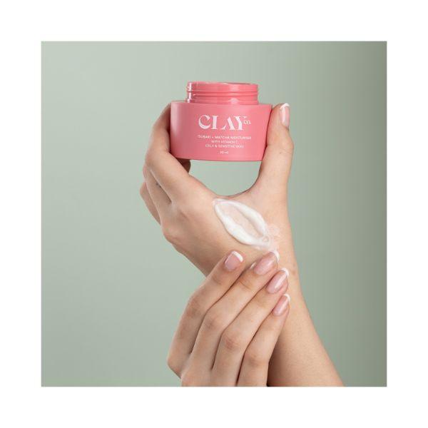 Clayco Tsubaki + Matcha Moisturiser With Vitamin C (Normal Skin) 50 ml - Face Moisturizers