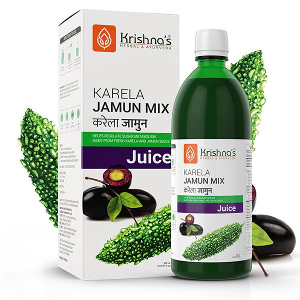 Netmeds | Krishna's Herbal & Ayurveda Karela Jamun Neem Juice 500 ml