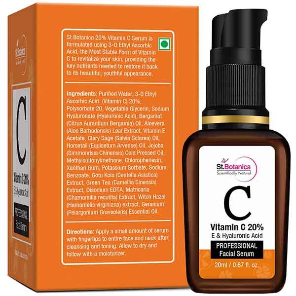 St.Botanica C Vitamin C 20% Professional Facial Serum 20 ml - Face Serum