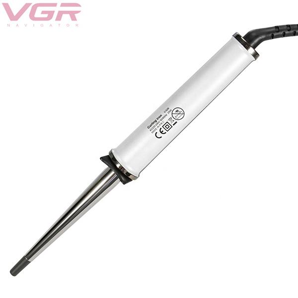 VGR V-526 Professional 10-19mm Barrel Hair Curler with Titanium Coated Curling Wand 1's - Rollers & Curlers