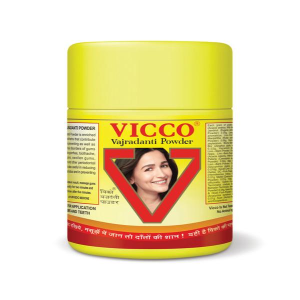 Netmeds | Vicco Vajradanti Tooth Powder 50 gm