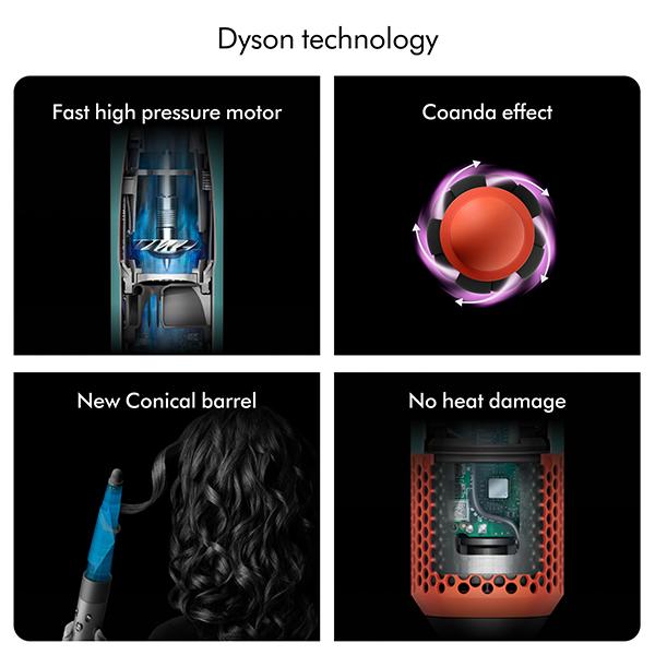 Dyson Airwrap Id Multi-Styler Red Velvet/Gold 1's - Multi-Stylers