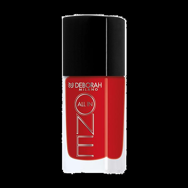 Deborah Milano All In One Nail Enamel - 11 Deep Red 9.5 ml