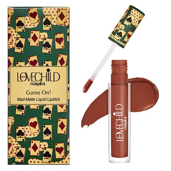 LoveChild Masaba Game On 05 Hukum Mad Matte Liquid Lipstick 5 ml - Liquid Lipsticks