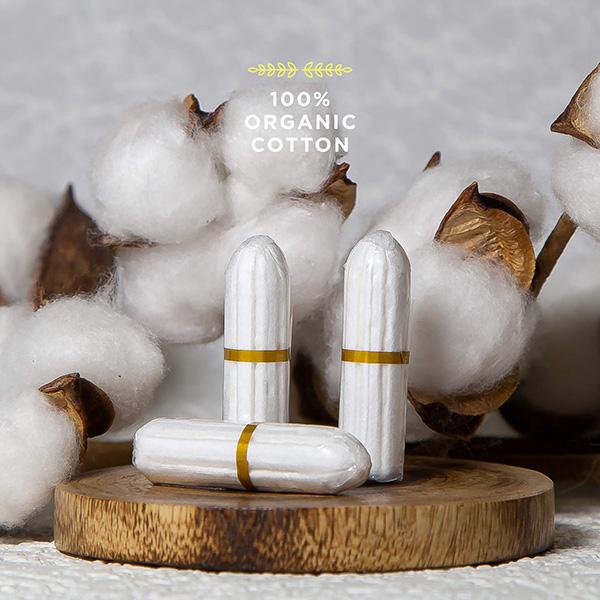 Pee Safe Organic Cotton Tampon (Regular, pack of 16) 1's - Tampons