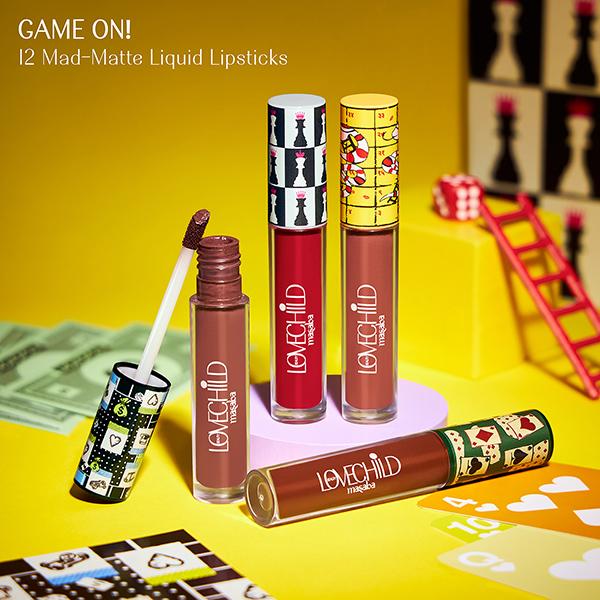 LoveChild Masaba Game On 02 Ups and Downs Mad Matte Liquid Lipstick 5 ml - Liquid Lipsticks