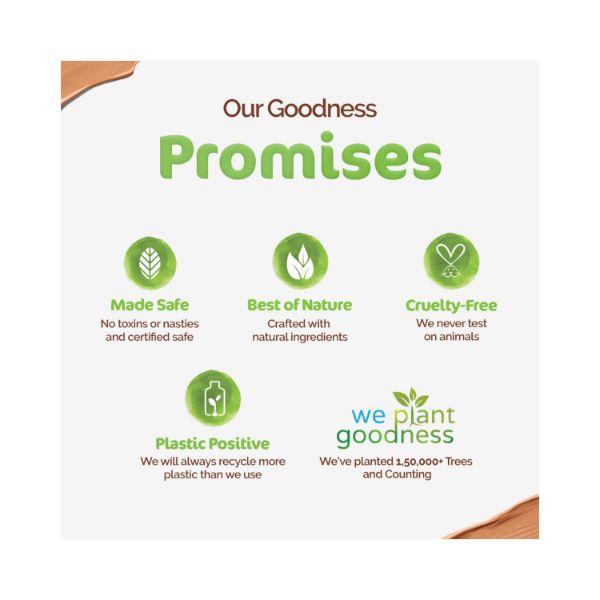 Mamaearth Glow Serum Foundation with Vitamin C & Turmeric for 12Hour Long Stay 01 Ivory Glow 30 ml - Foundation