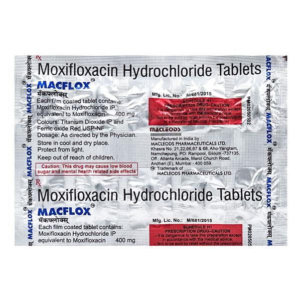 Macflox Tablet 10'S - Bacterial Infections-Qui