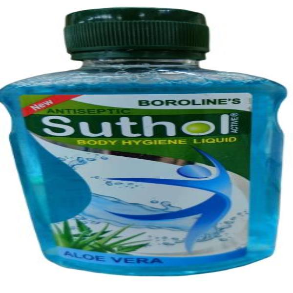 Netmeds | Boroline's Antiseptic Suthol Active Body Hygiene Liquid - Aloevera 200 ml