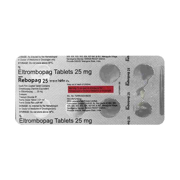MSN REBOPAG 25 Tablet 7's - Blood Clot-Ant