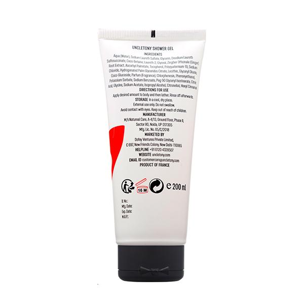 Uncle Tony Shower Gel - Ginger Root Extract 200 ml - Shower Gels & Body Wash