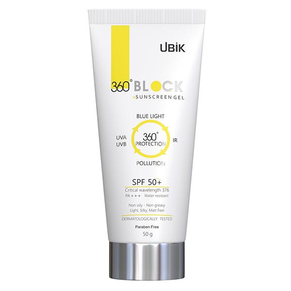 Netmeds | 360 BLOCK SPF 50+ Sunscreen Gel 50gm