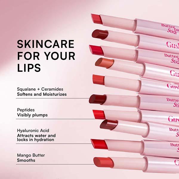 Gush Beauty Hybrid Gloss Butter Balm Stick - Lover 1.7 gm - Lip Glosses