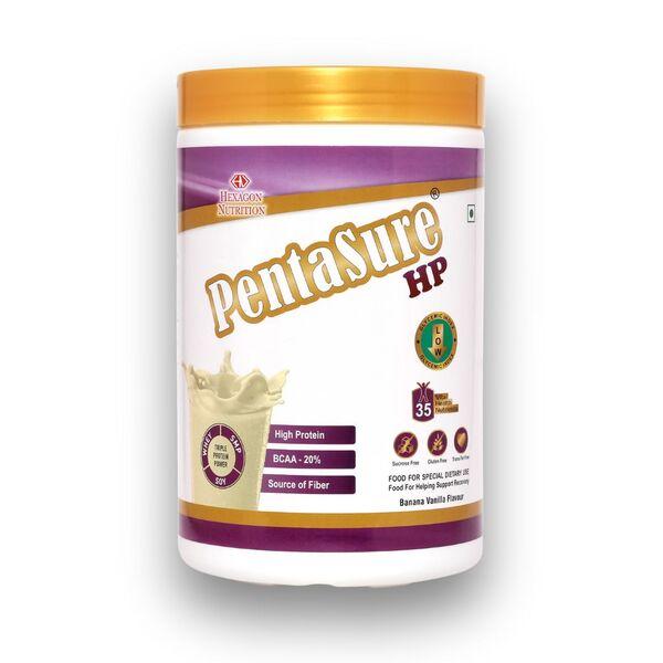Netmeds | Penta Sure HP 100% Whey Protein Banana & Vanilla Flavour 1 kg