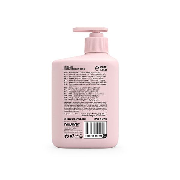 DICORA URBAN FIT - HAND SOAP VITAMIN C - Citrus & Peach 500 ml - Others