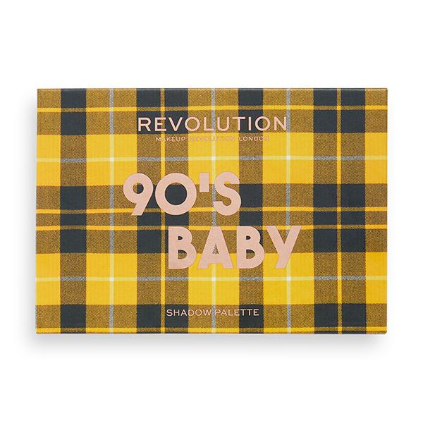 Makeup Revolution Power Eyeshadow Palette 90's Baby 6.6 gm - Eye Shadow Palettes